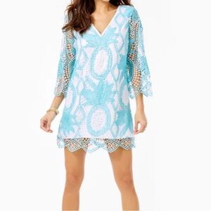 Lottie Romper Blue